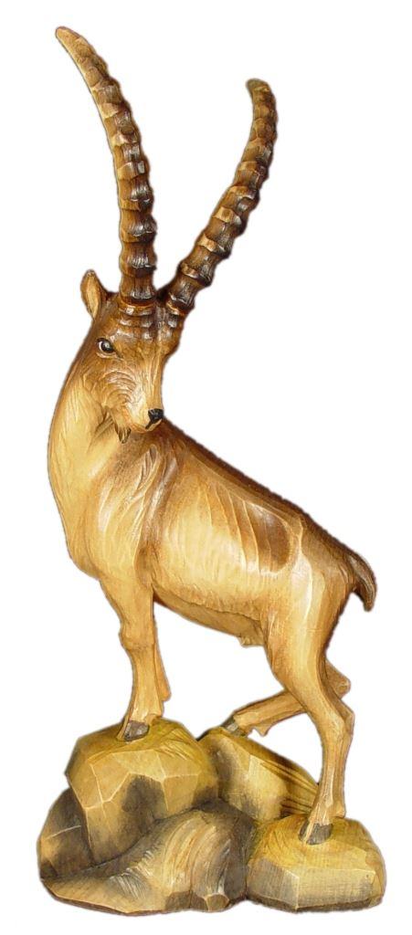 Steinbock Holzfigur aus Ahornholz-8110-Ja