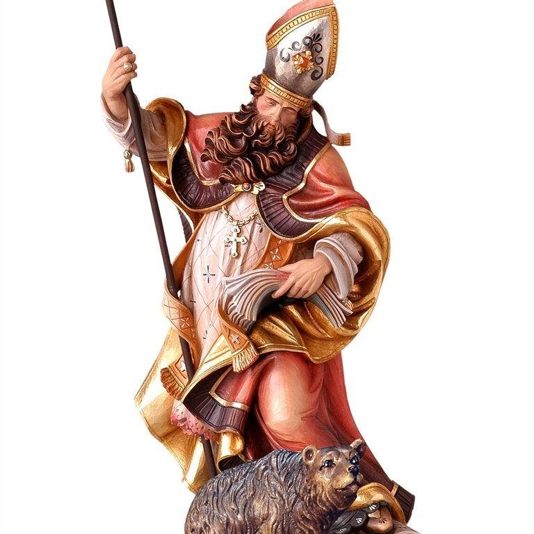 Hl. Korbinian Holzfigur in Color-222000_80