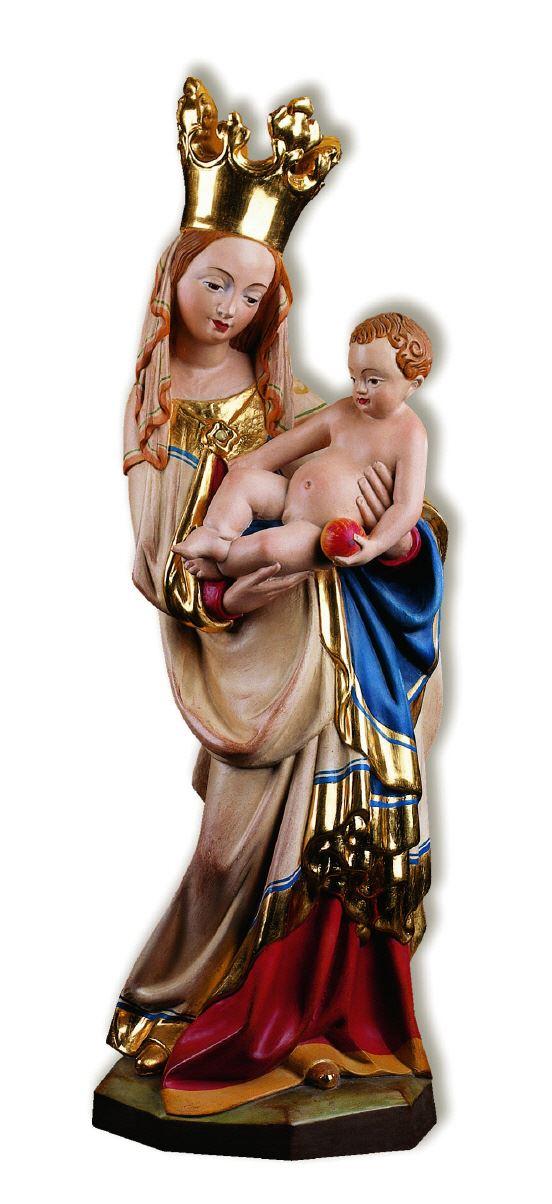 Salzburger Madonna  holzgeschnitzte Marienfigur