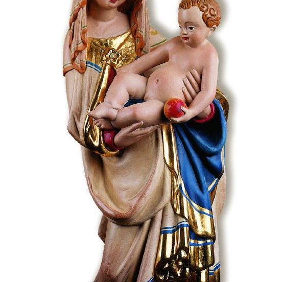 Salzburger Madonna  holzgeschnitzte Marienfigur