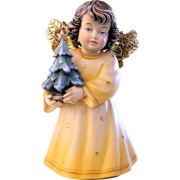 Sissi - Engel mit Bäumchen -Color-Bemalt-