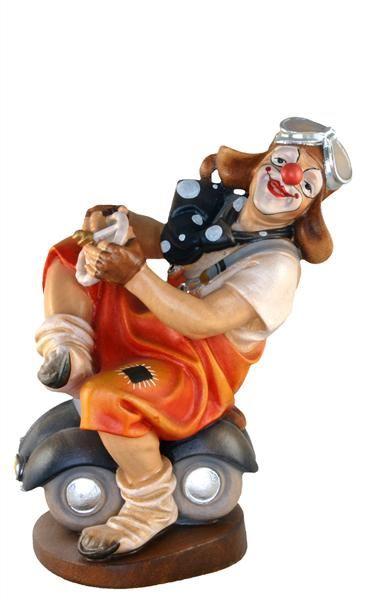 Clown mit Auto