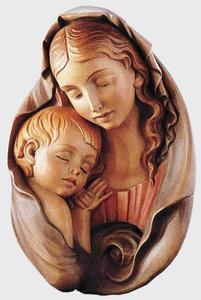 Mutter mit Kind Relief-Do