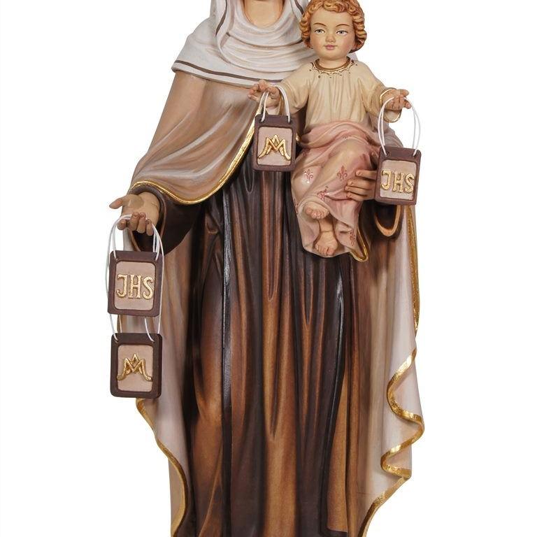 Maria vom Berg Karmel- Holzfigur in Color-177000_80