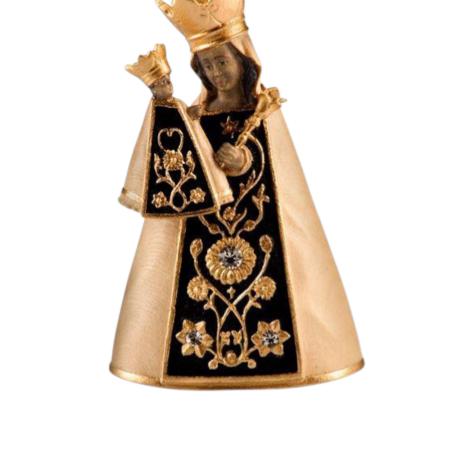 Detailansicht Gnadenmutter Altötting Holzfigur