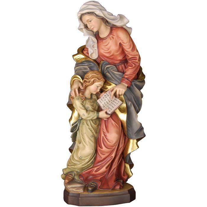mutter anna holzfigur geschnitzt heilige