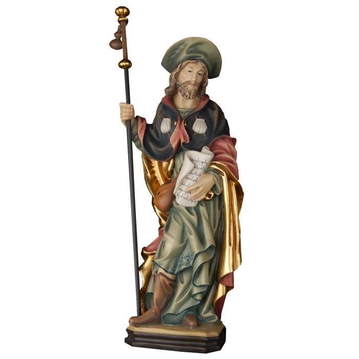 Apostel Judas Thaddäus – holzgeschnitzte Heiligenfigur - Holzschnitzerei