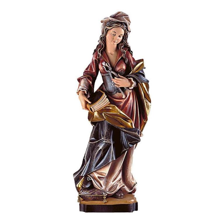 hl apollonia holzfigur geschnitzt heilige