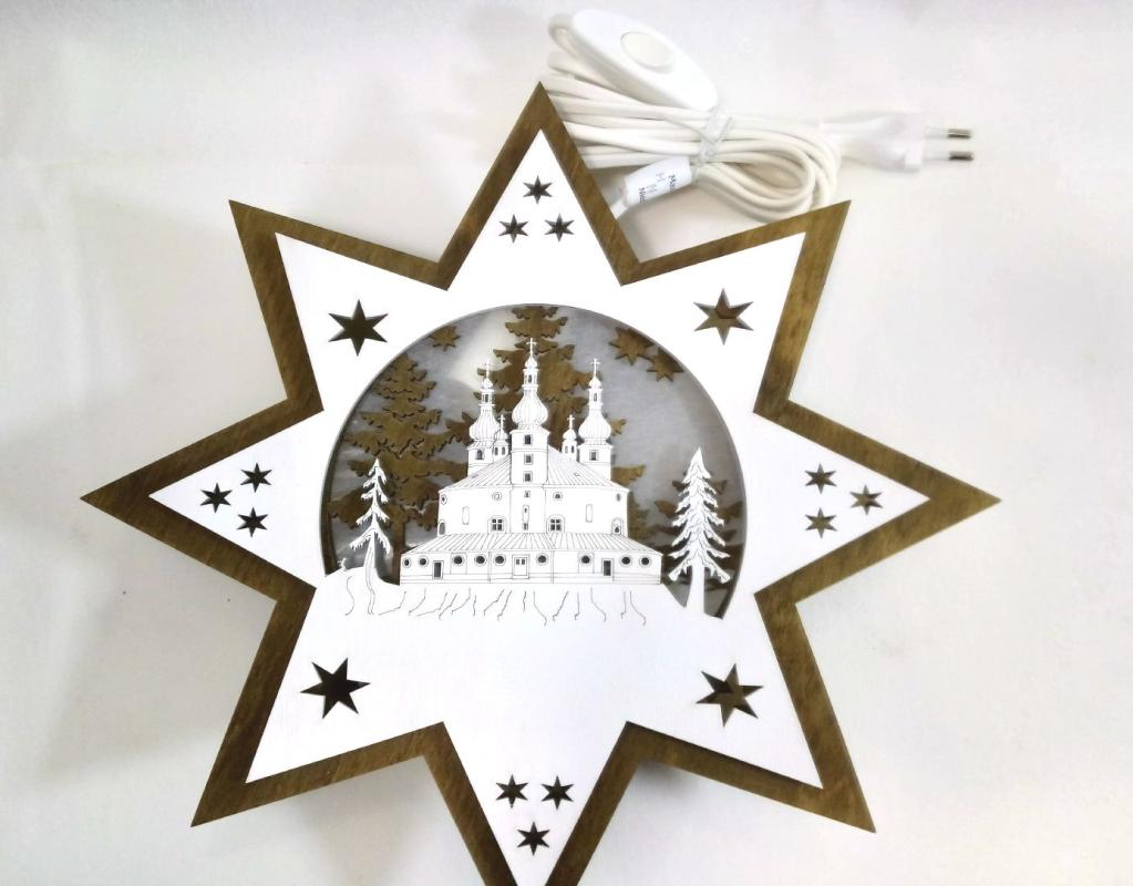 3D Stern - Dreifaltigkeitskirche Kappl