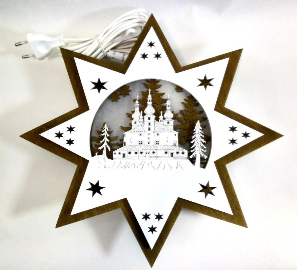 3D Stern - Dreifaltigkeitskirche Kappl-1