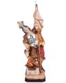 Hl.Florian mit Holzeimer-geschnitzt-Holzfigur-Colorjpg