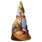 Passionsberg Holzschnitzerei Osterdeco