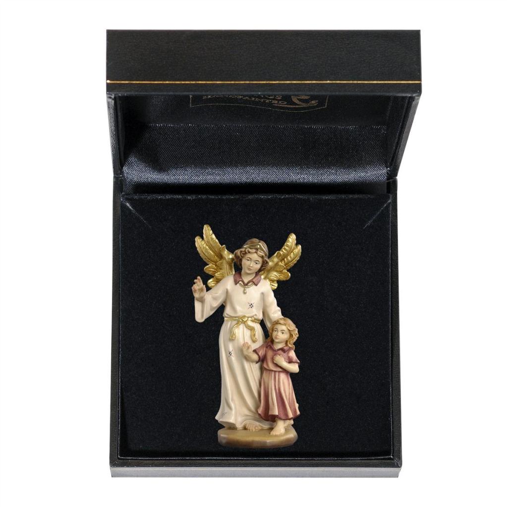 Schutzengel mit Mädchen mit Etui-2350026-Pe