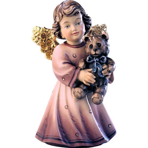 Sissi - Engel mit Teddy - Color-Bemalt-