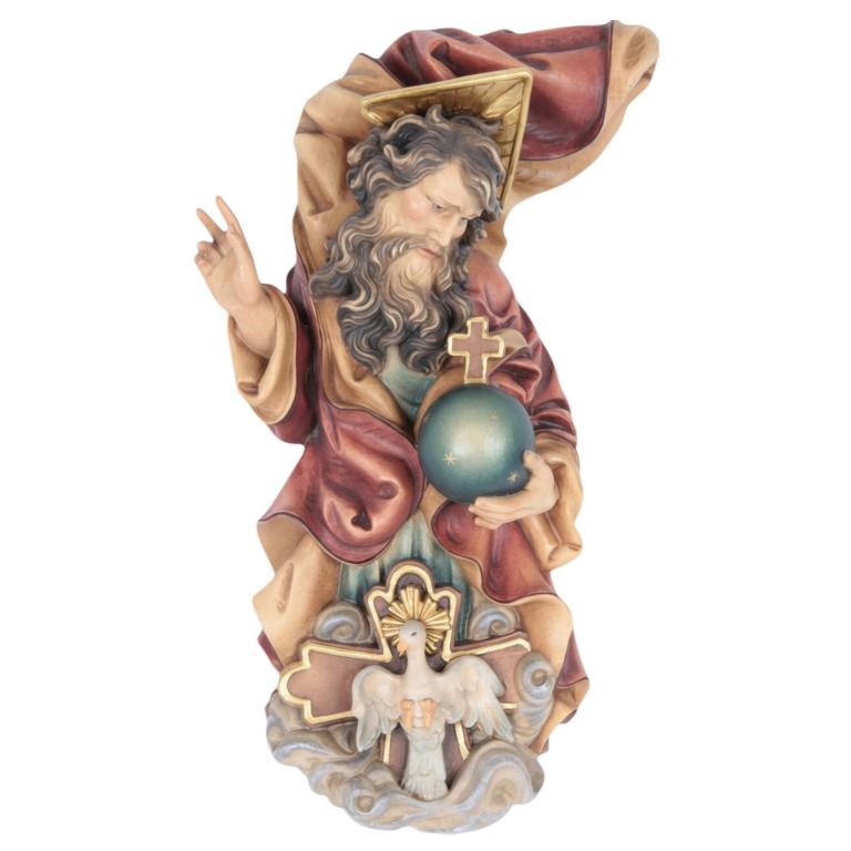 heilige dreifaltigkeit aus holz