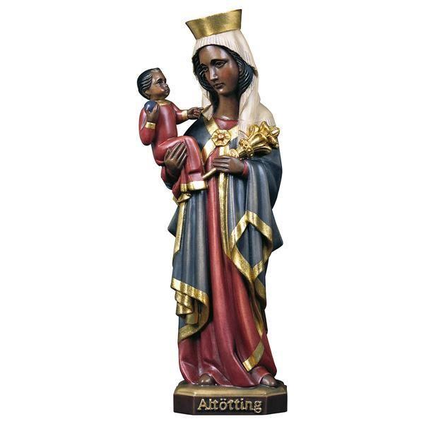 Detailansicht Madonna Altötting Original Holzfigur