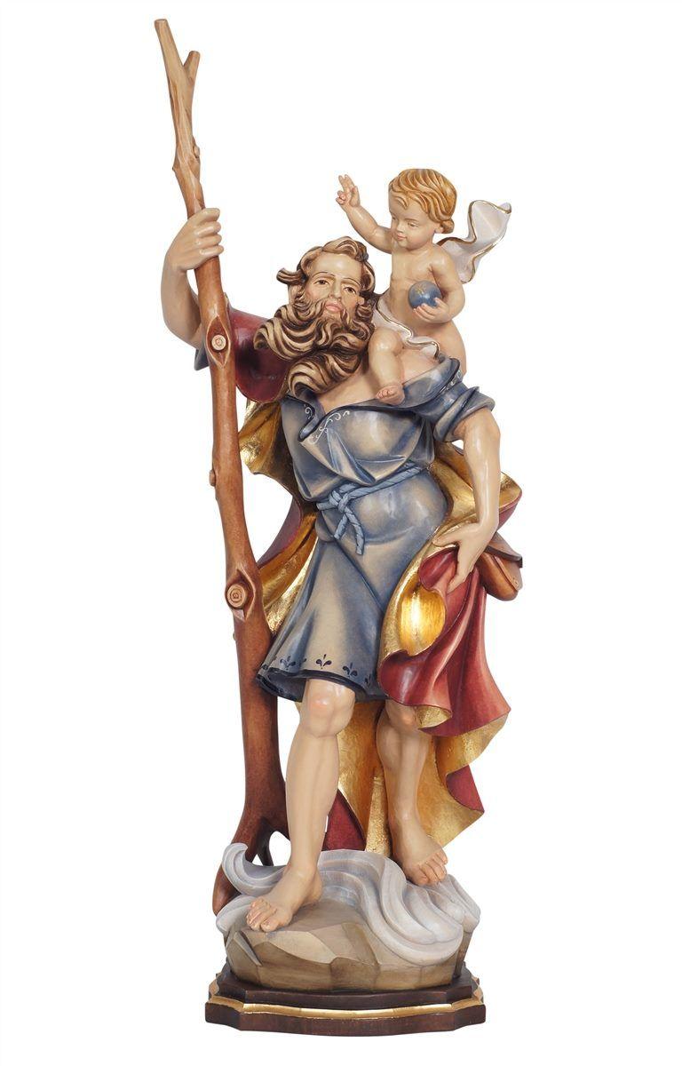 Hl. Christophorus- Holzfigur in Color-218000_80