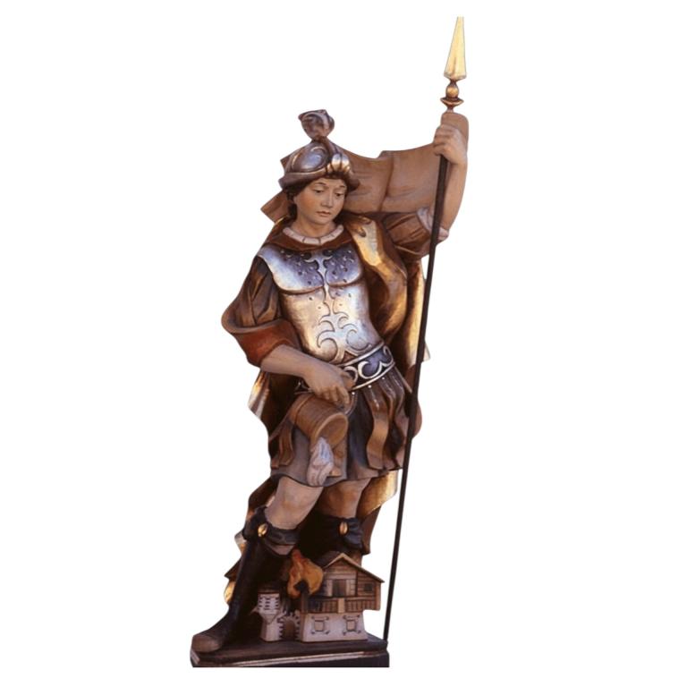 Hl. Florian – Beschützer – holzgeschnitzte Heiligenfigur