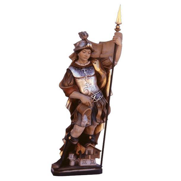 Hl. Florian-Holzfigur in Color-SD-
