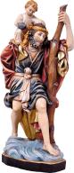 Hl. Christophorus Kölner Dom - Holzfigur lasiert-Color-2032_5