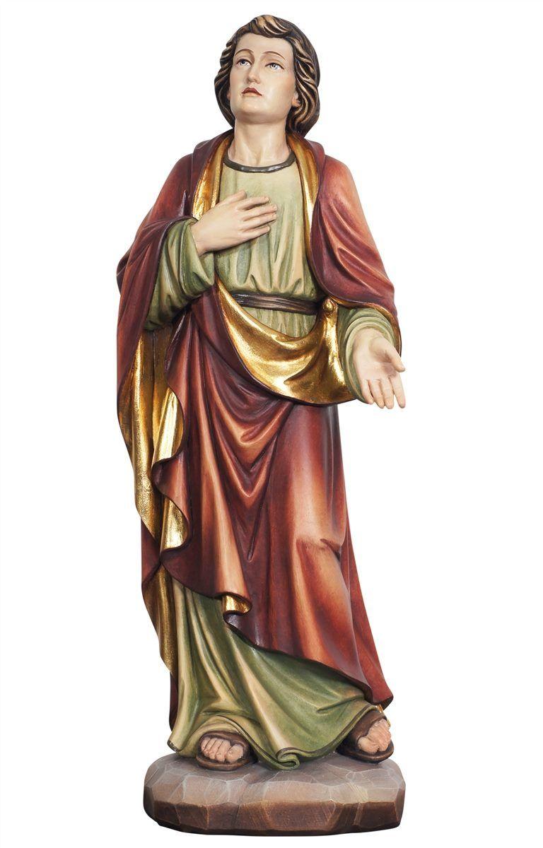 Hl. Johannes unterm Kreuz- Color-Bemalt-Holzfigur-231100_80