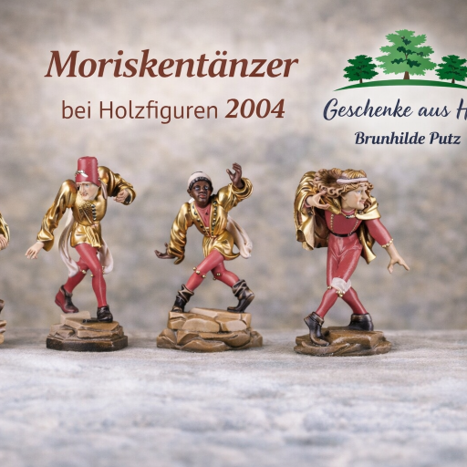 moriskentänzer holzfigur geschnitzt tänzer figur