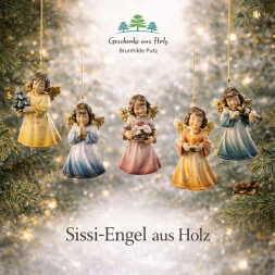 sissi engel holzengel christbaumschmuck engel geschnitzt